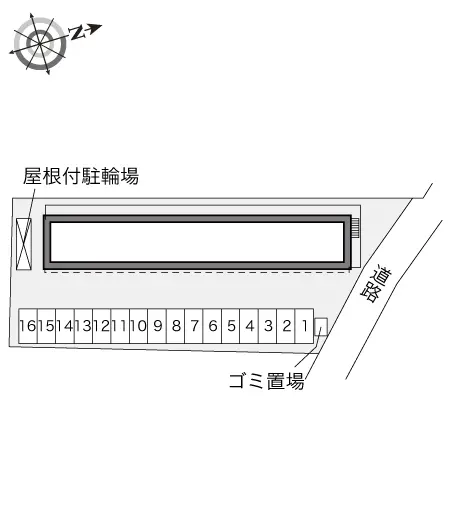 武蔵村山市伊奈平　月極駐車場（LP）